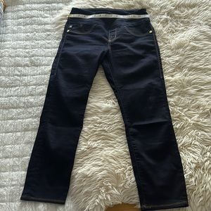 Rock & Republic jean Capri slimming fever crops